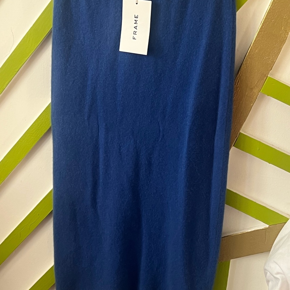 Frame Cashmere Women's Blue Skirt